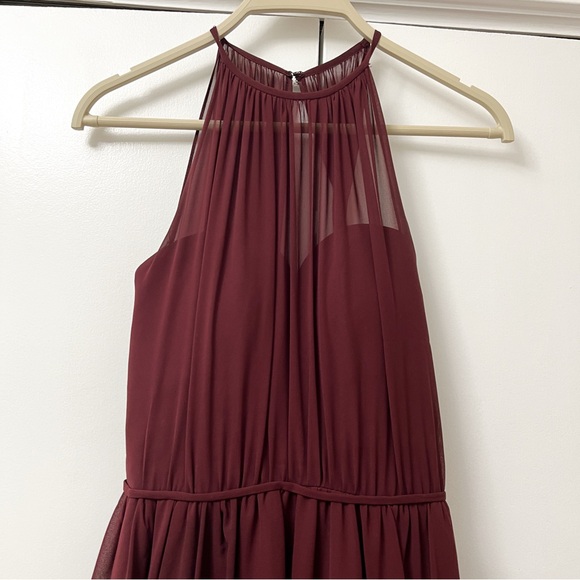 MORILEE Bordeaux Bridesmaid/Wedding Guest Dress - Picture 4 of 10